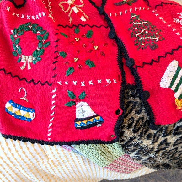 Ugly Christmas Vest! Sz L - Picture 8 of 9